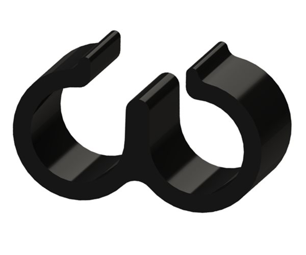 2-Way In-Air Cable Clips | Plastic slide 3