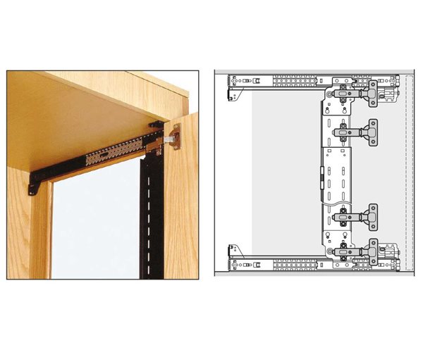 Accuride 1432 Schiene für Einschubtüren slide 2