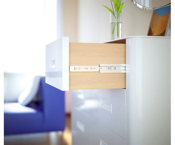 Accuride 3832 Drawer Slides - Front disconnect slide 6