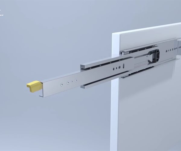 Accuride 9308E4 Heavy Duty Drawer Slides with Lever slide 3