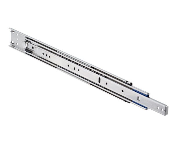 Accuride DS 3557 Edelstahl-Auszug mit Verriegelung slide 1