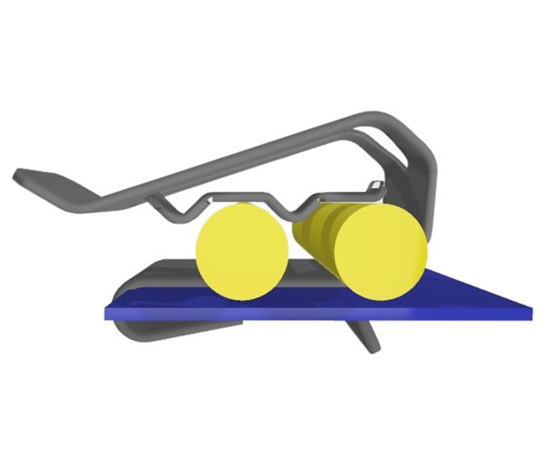 Application Image of Heyco SunRunner Cable Clips