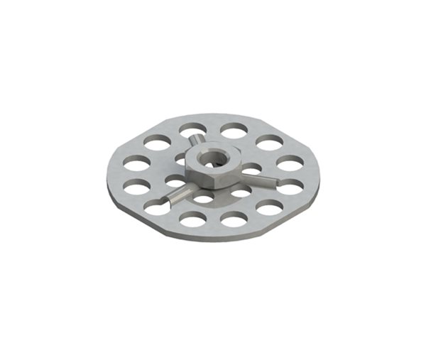 B0N085A Hex Nut Bonding Fasteners - 38mm Round Open Base
