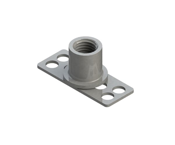 B0N155A Female Bonding Fasteners - 38x15mm Open Base