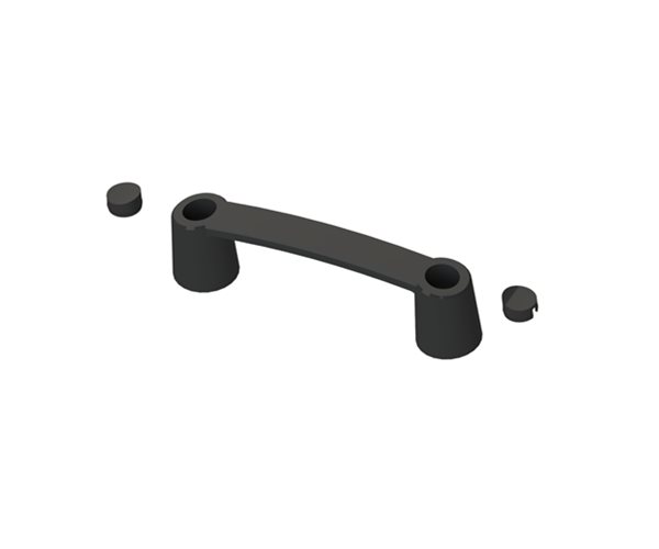 Bridge Handles | Model 01 Rear Fixing slide 2