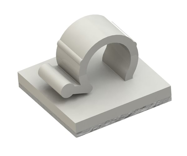 CAC018 Self-Adhesive Cable Clips - Standard