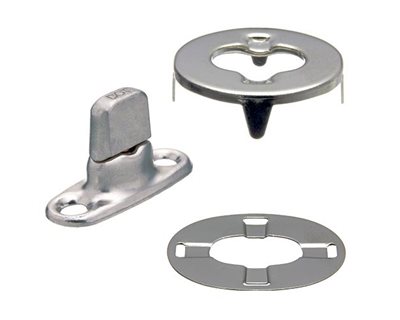Common Sense® Turn Buttons | Two-Hole Fixing