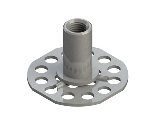 Female Bonding Fasteners | 38mm Round Open Base slide 16