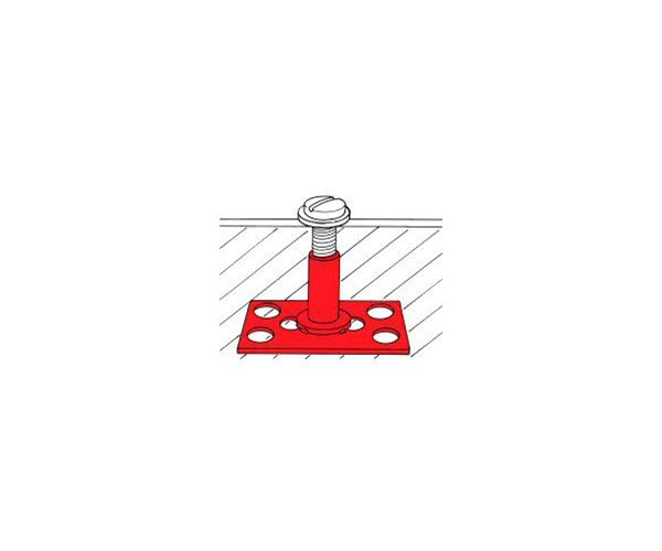 Female Bonding Fasteners | 38mm Round Open Base slide 2