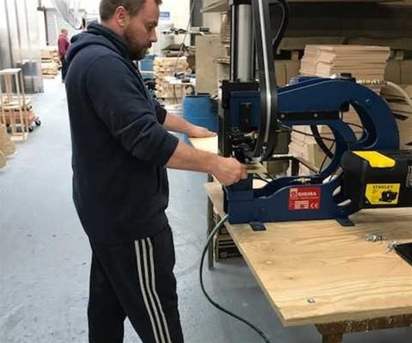 Find out why Repose Furniture bought a T-Nut Insertion Machine slide 4