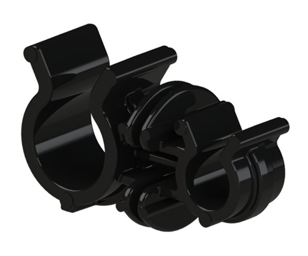 Flexible Swivel Cable & Pipe Clips - 2-Way slide 3