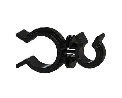 Flexible Swivel Cable & Pipe Clips - 2-Way