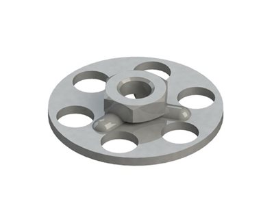 Hex Nut Bonding Fasteners | 23mm Round Open Base
