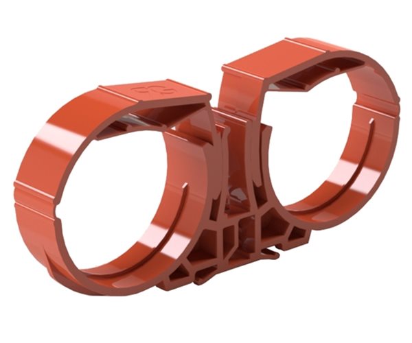 High Voltage Cable Management Clips | Stud Fix | Double slide 3