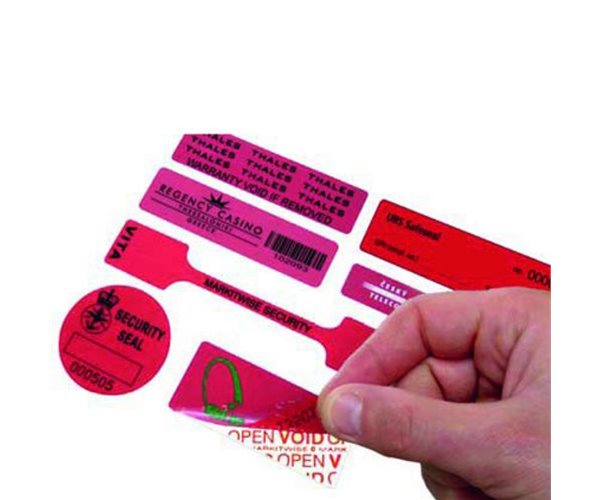 KR Removable Residue Void Labels