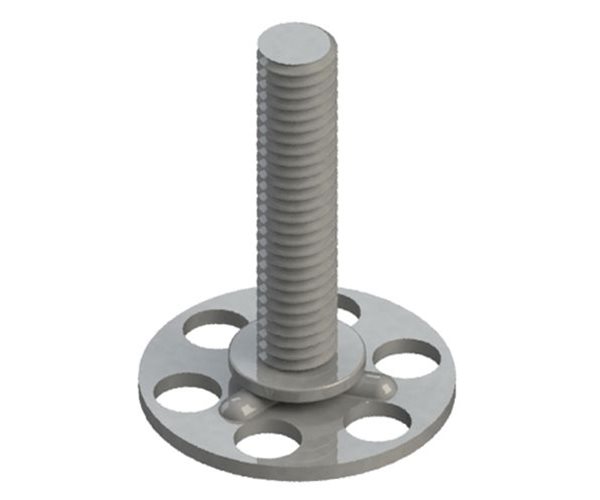 Male Stud Bonding Fasteners | 23mm Round Base slide 1