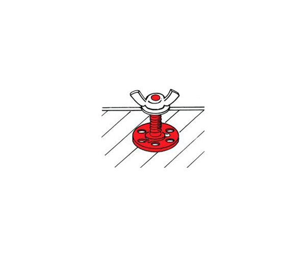 Male Stud Bonding Fasteners | 38mm Round Base slide 2