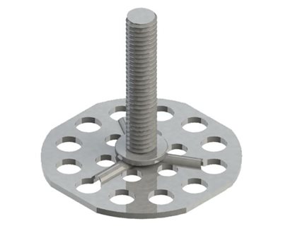 Male Stud Bonding Fasteners | 38mm Round Base
