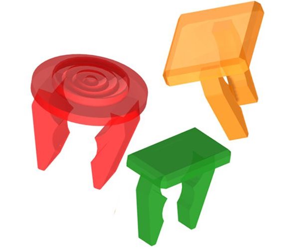 Neon Lens Clips