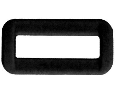 Plastic Rectangular Webbing Rings