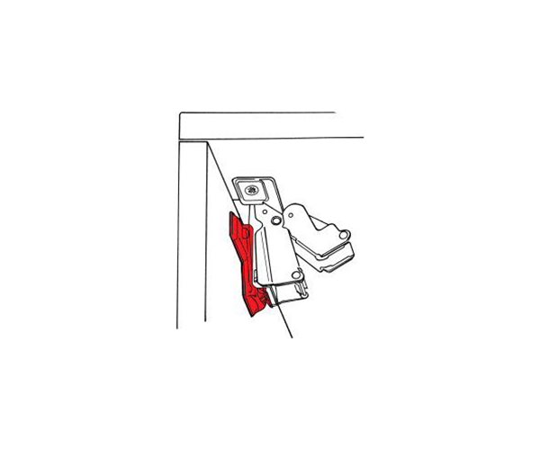 Salice Hinge Mounting Plates - Clip On Cruciform slide 3