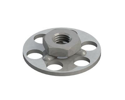 Sechskantmuttern, Geschlossen, 23mm Rund