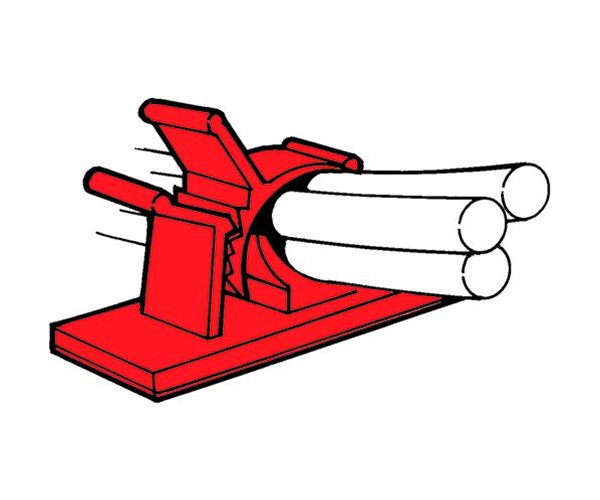 Self-Adhesive Cable Clips | Adjustable slide 2