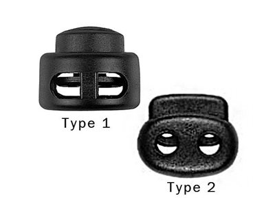 Spring Cord Locks | 2 Holes